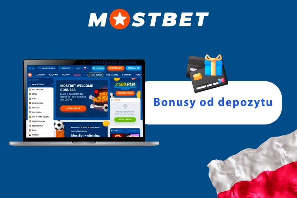 Bonusy od depozytu od Mostbet