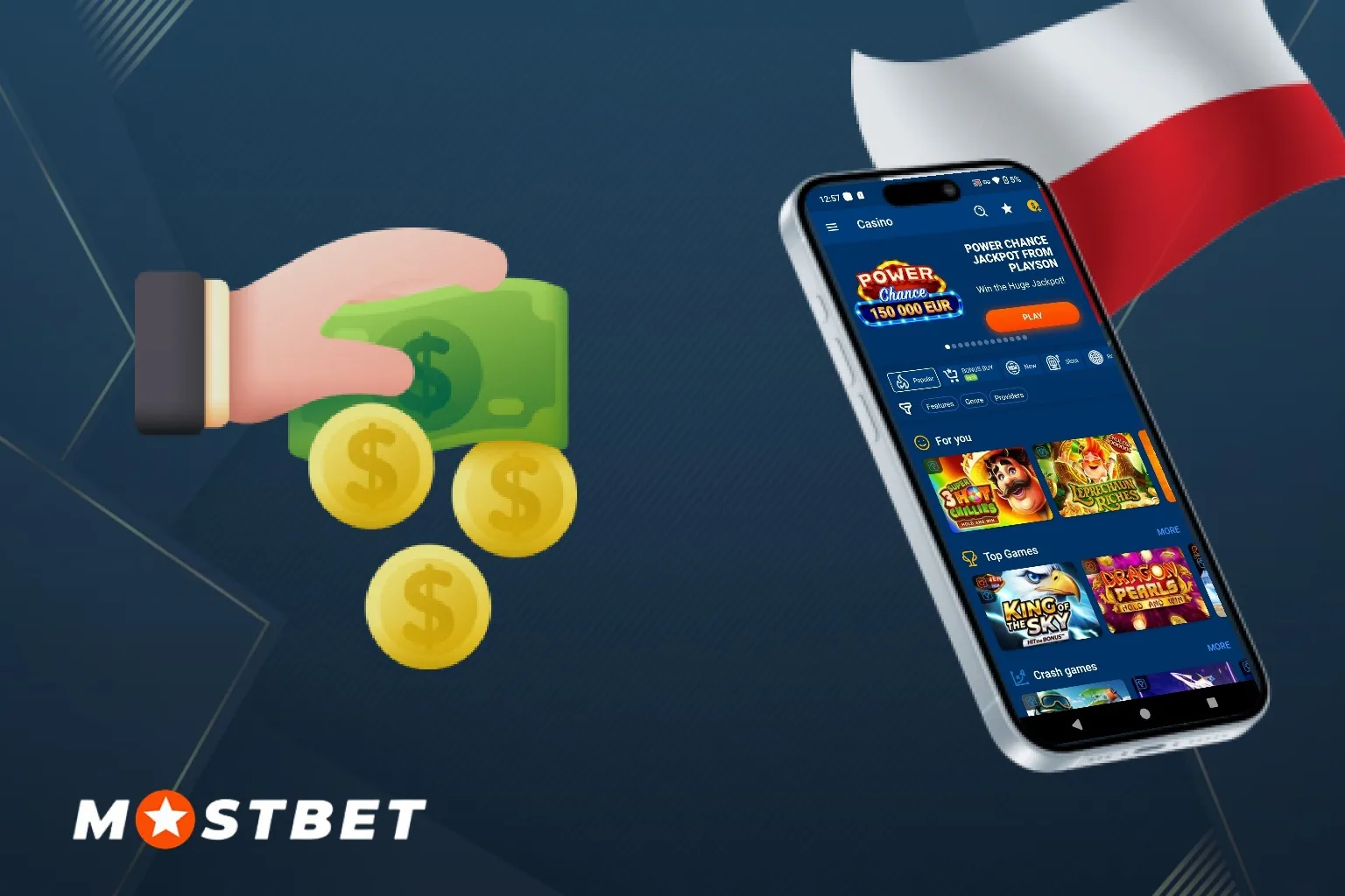 Jak Wpłacić Pieniądze Poprzez Aplikację Mostbet