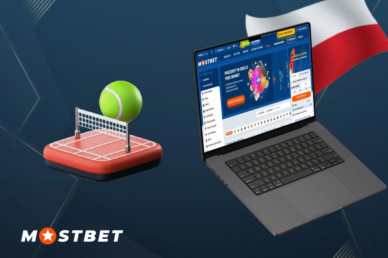 Rynki Zakładów Tenisowych w mostbet